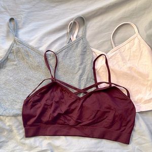 Lot of 3 Bralettes
